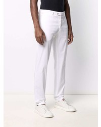 Pantalon chino blanc Kiton