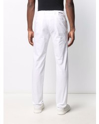 Pantalon chino blanc Kiton