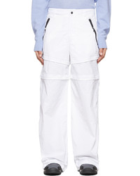 Pantalon chino blanc Moose Knuckles x Eckhaus Latta