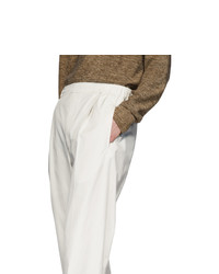 Pantalon chino blanc Lemaire