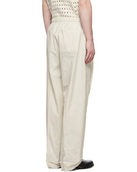 Pantalon chino blanc AMOMENTO