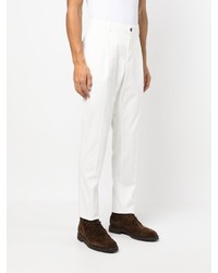 Pantalon chino blanc Peserico