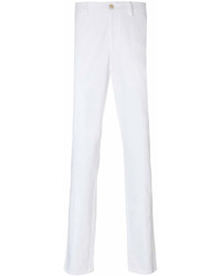 Pantalon chino blanc Prada