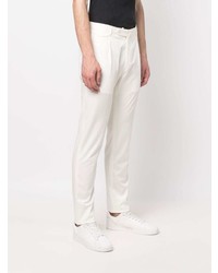 Pantalon chino blanc Tagliatore