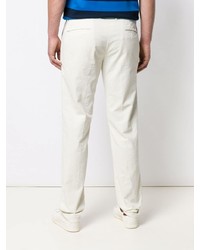 Pantalon chino blanc Incotex