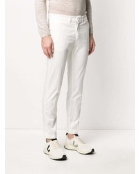 Pantalon chino blanc Fay