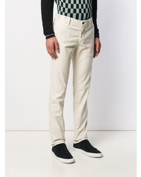 Pantalon chino blanc Incotex