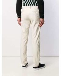 Pantalon chino blanc Incotex