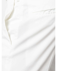 Pantalon chino blanc Incotex