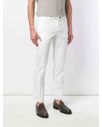 Pantalon chino blanc Incotex