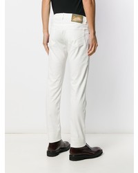 Pantalon chino blanc Hand Picked