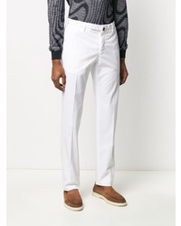 Pantalon chino blanc Incotex