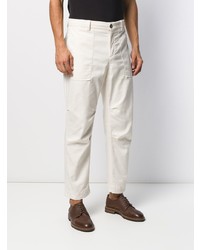 Pantalon chino blanc Brunello Cucinelli