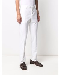 Pantalon chino blanc Incotex