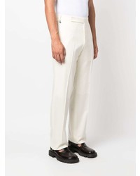 Pantalon chino blanc Lardini
