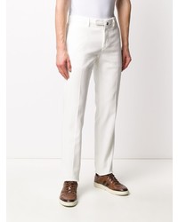 Pantalon chino blanc Incotex