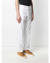 Pantalon chino blanc Z Zegna