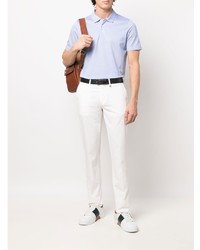 Pantalon chino blanc Canali