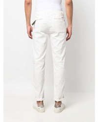 Pantalon chino blanc Incotex