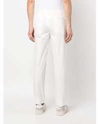 Pantalon chino blanc Borrelli