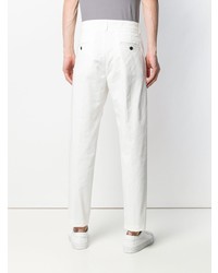 Pantalon chino blanc Peuterey
