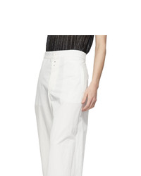 Pantalon chino blanc Givenchy