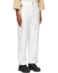 Pantalon chino blanc A. A. Spectrum