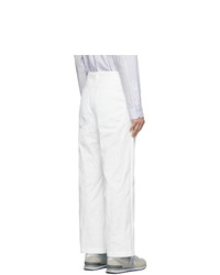 Pantalon chino blanc Junya Watanabe