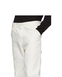 Pantalon chino blanc CARHARTT WORK IN PROGRESS