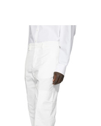 Pantalon chino blanc Valentino