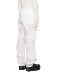 Pantalon chino blanc Kusikohc