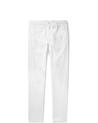 Pantalon chino blanc Zanella