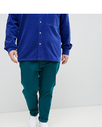 Pantalon chino bleu canard ASOS DESIGN
