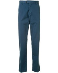 Pantalon chino bleu canard Gieves & Hawkes