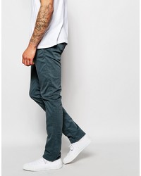 Pantalon chino bleu canard Nudie Jeans