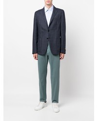 Pantalon chino bleu canard Zegna