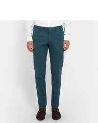 Pantalon chino bleu canard Boglioli