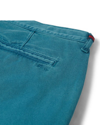 Pantalon chino bleu canard Gucci