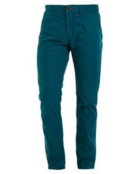 Pantalon chino bleu canard Tom Tailor