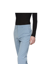 Pantalon chino bleu clair Prada