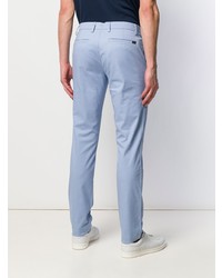 Pantalon chino bleu clair Lacoste