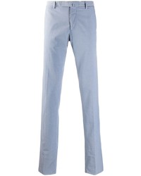 Pantalon chino bleu clair Incotex