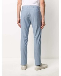 Pantalon chino bleu clair Incotex