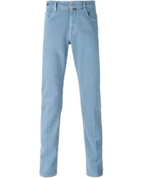 Pantalon chino bleu clair