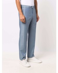 Pantalon chino bleu clair Armani Collezioni