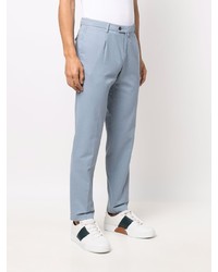 Pantalon chino bleu clair Corneliani