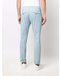 Pantalon chino bleu clair Dondup