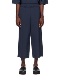 Pantalon chino bleu marine 132 5. ISSEY MIYAKE