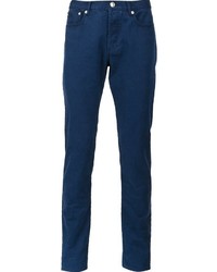 Pantalon chino bleu marine A.P.C.