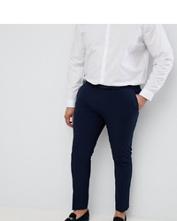 Pantalon chino bleu marine ASOS DESIGN